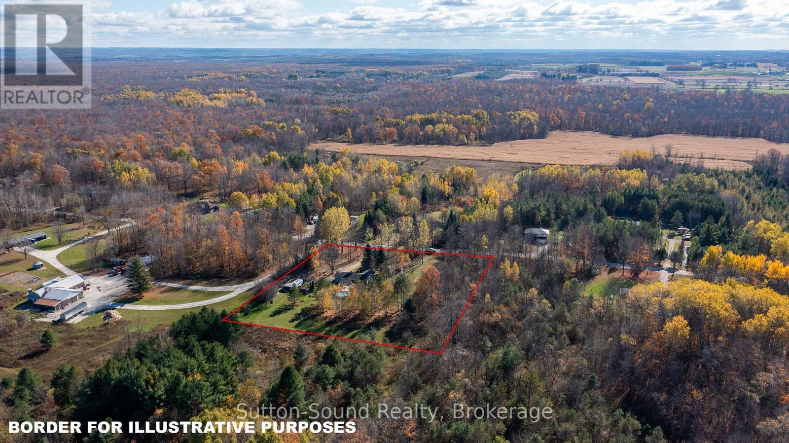 143659 15 Side Road E, Meaford, ON - Outdoor With View