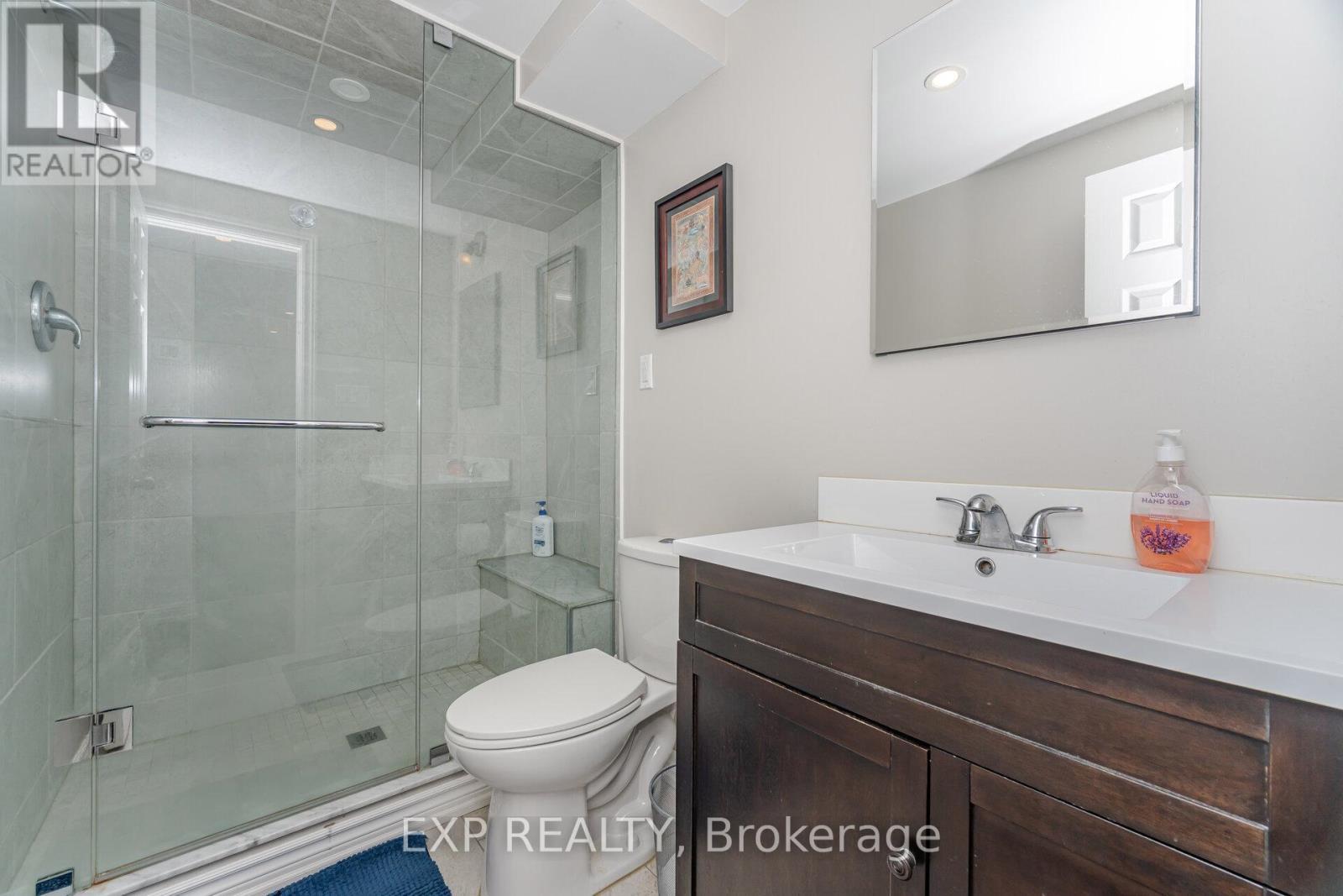 Walk-in shower, Custom Vanity - 2007 - 55 Centre Avenue, Toronto, ON - Indoor Photo Showing Bathroom