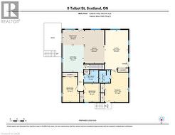 View of floor plan / room layout -