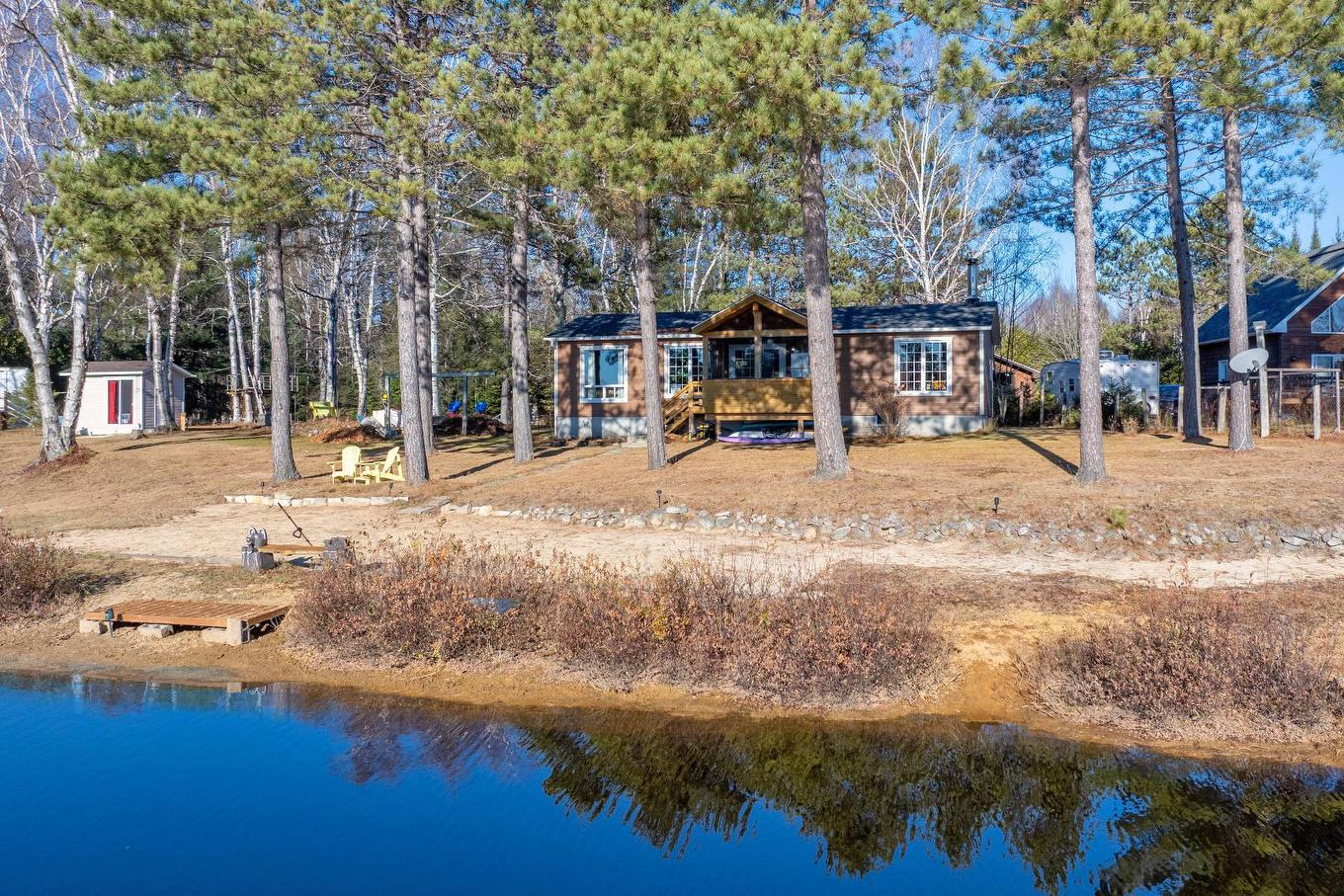 Waterfront - 2305 Ch. Des Mûriers, Nominingue, QC - Outdoor With Body Of Water