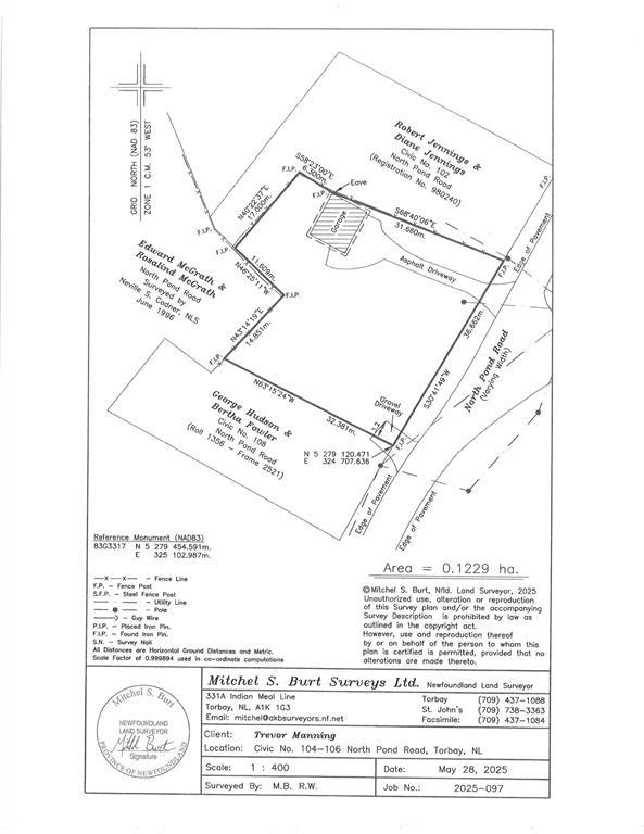 104 North Pond Road, Torbay, NL