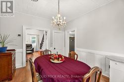 Dining room. -