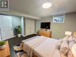 1st virtually staged bedroom -