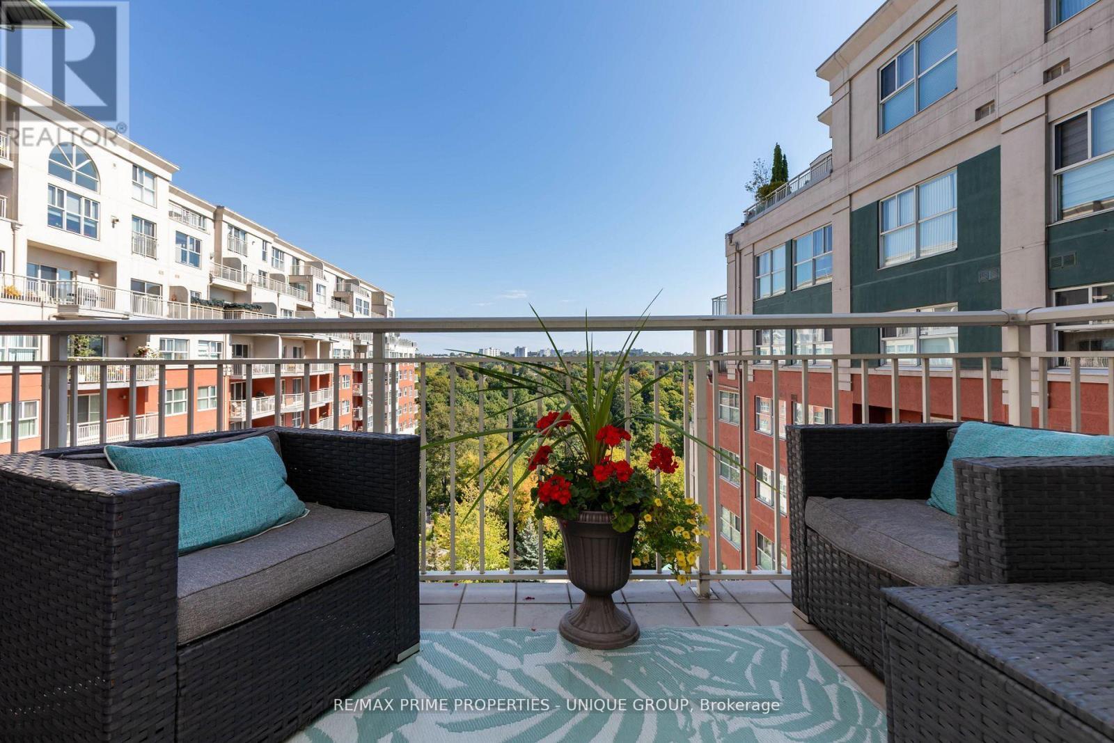 808 - 18 Concorde Place, Toronto, ON - Outdoor With Balcony