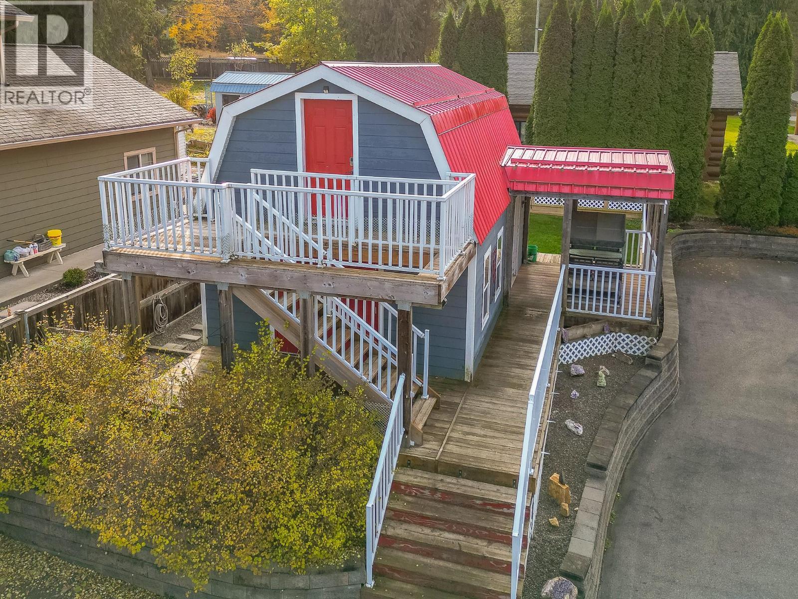 15 Parsons Road, Mara, BC - Outdoor With Deck Patio Veranda