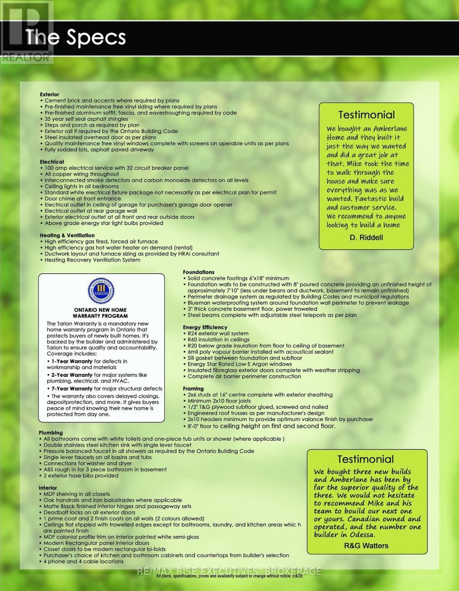 25L Fields Way, Loyalist (Lennox And Addington - South), ON - Other