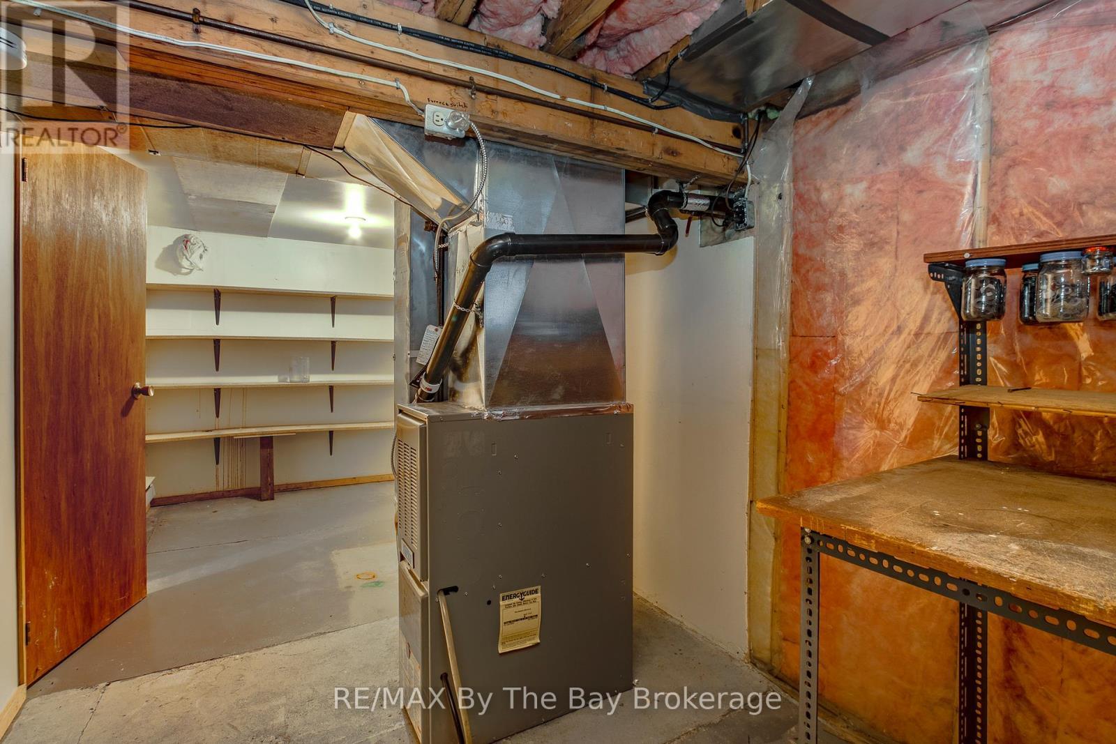 GAS FURNACE - 57 Tall Pines Drive, Tiny, ON - Indoor Photo Showing Basement