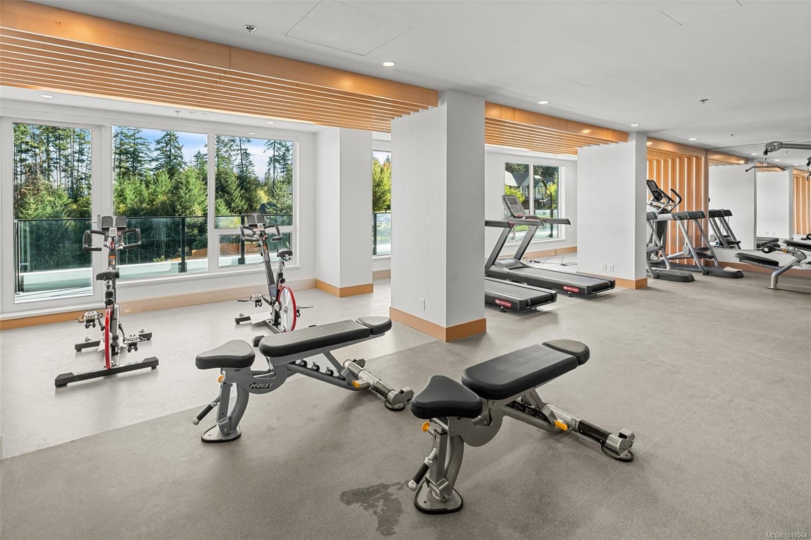 1118-2000 Hannington Rd, Langford, BC - Indoor Photo Showing Gym Room