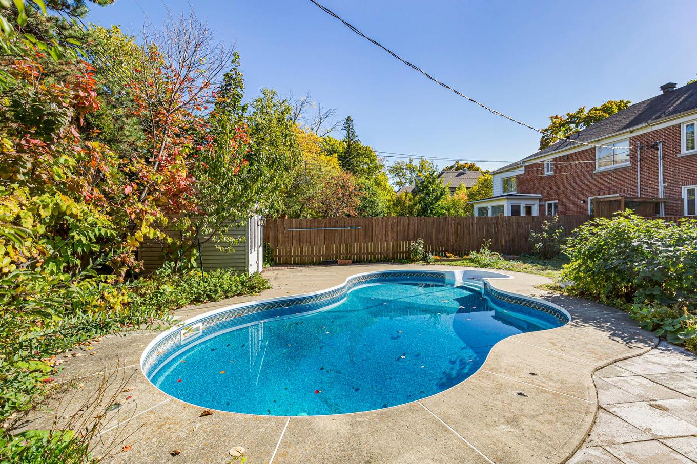 Pool - 575 Ch. Rockland, Mont-Royal, QC - Outdoor With In Ground Pool With Backyard
