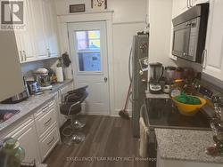 kitchen and rear door -