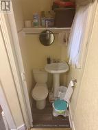 main floor bathroom closet -