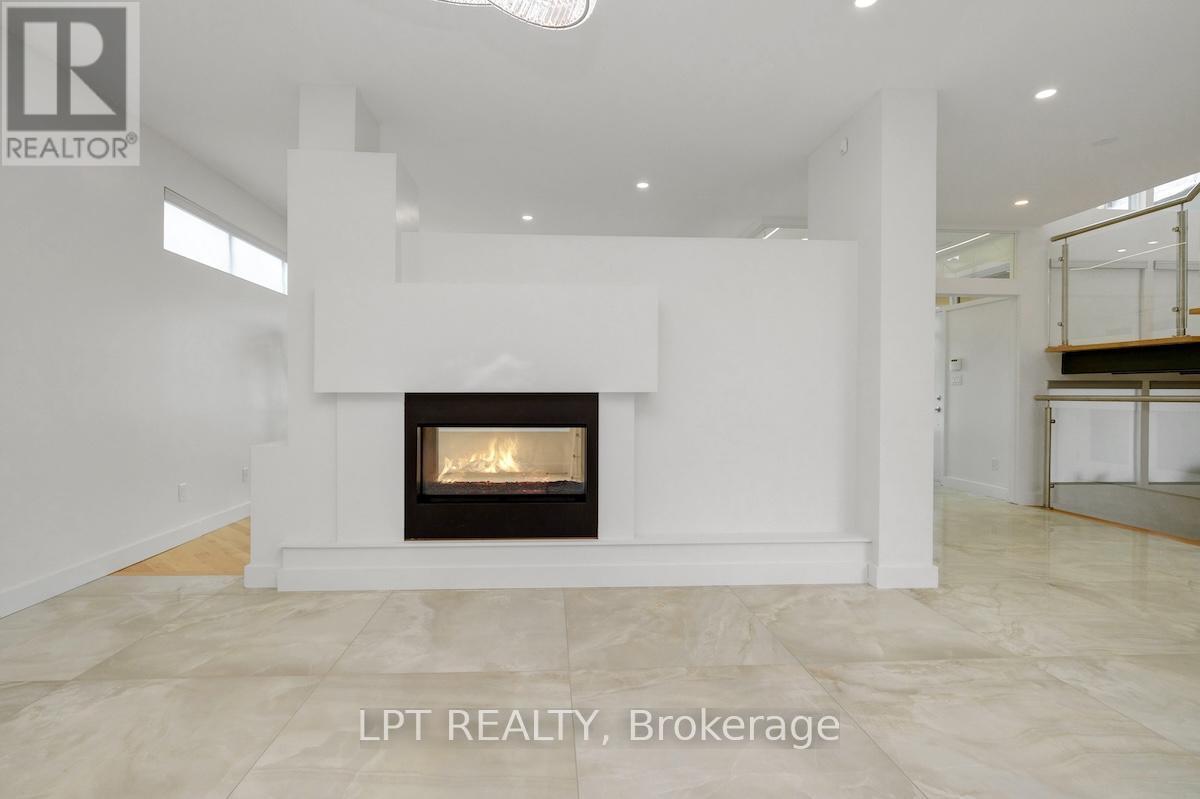 298 Crestview Road, Ottawa, ON - Indoor Photo Showing Other Room With Fireplace