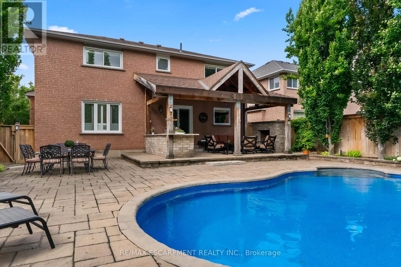 2421 Susquehanna Court, Oakville, ON - Outdoor With In Ground Pool With Deck Patio Veranda