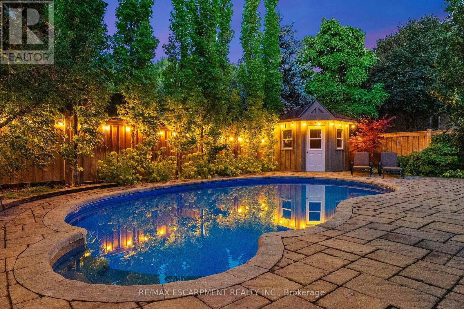 2421 Susquehanna Court, Oakville, ON - Outdoor With In Ground Pool With Backyard