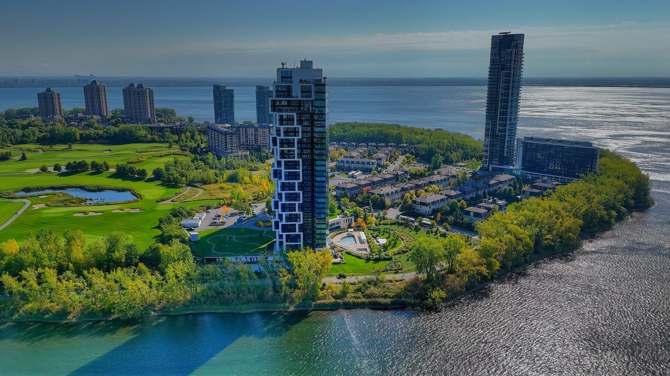 Photo aérienne - 1109-200 Rue André-Prévost, Montréal (Verdun/Île-Des-Soeurs), QC - Outdoor With Body Of Water With View