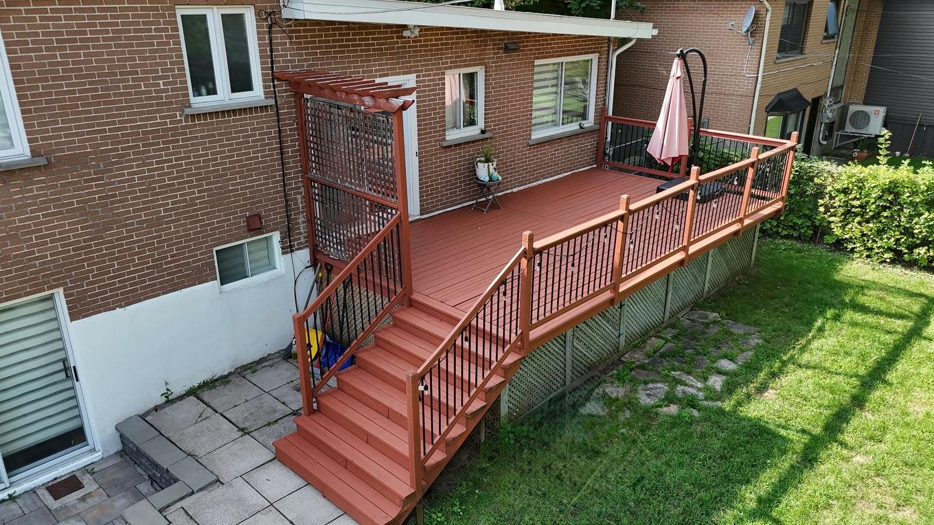 Balcon - 15 Rue Oslo, Dollard-Des-Ormeaux, QC - Outdoor With Deck Patio Veranda With Exterior