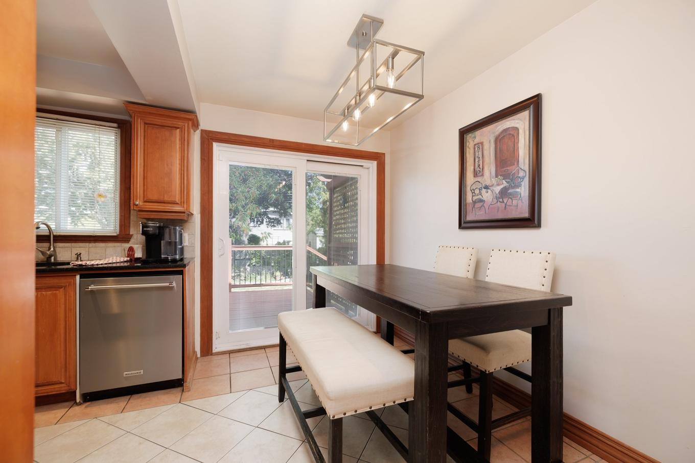 Coin-repas - 15 Rue Oslo, Dollard-Des-Ormeaux, QC - Indoor Photo Showing Dining Room