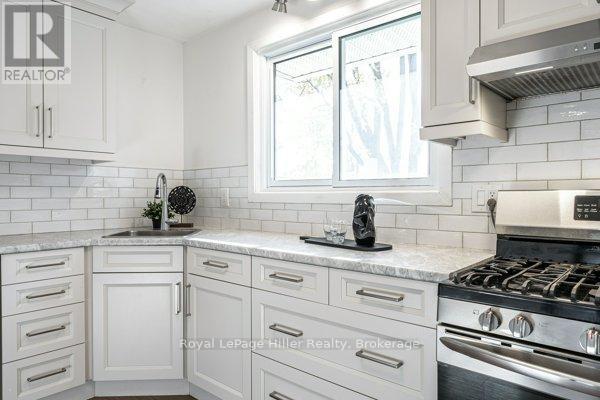 335 Britannia Street, Stratford, ON - Indoor Photo Showing Kitchen With Upgraded Kitchen