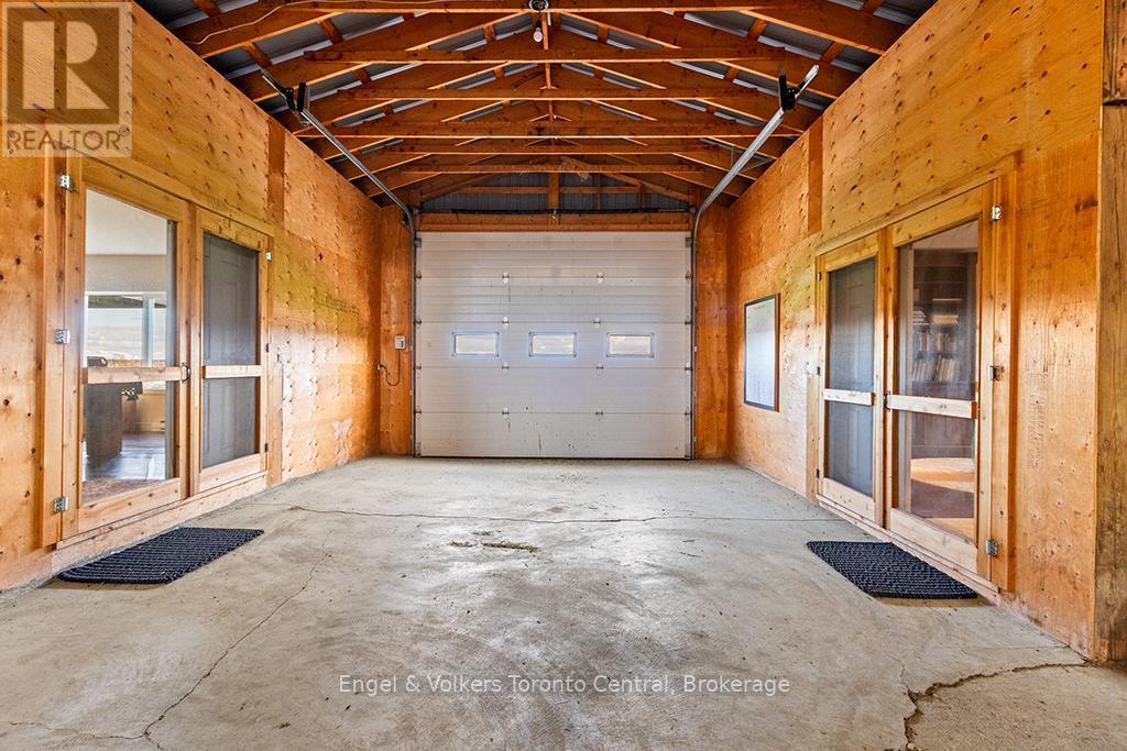 Barn - 727070 Side Rd 22C Side Road W, Grey Highlands, ON - Indoor Photo Showing Garage
