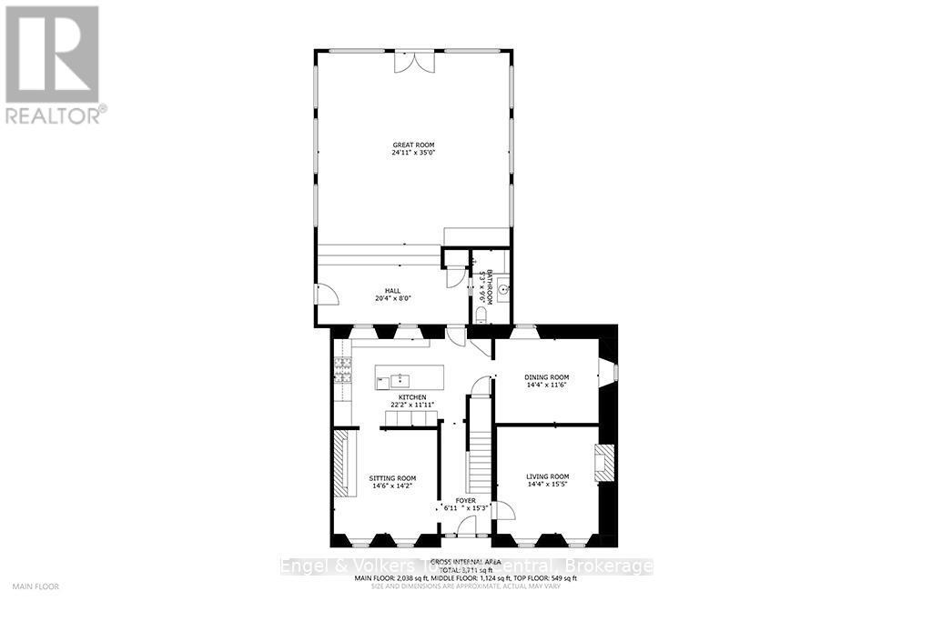 Main floor - 727070 Side Rd 22C Side Road W, Grey Highlands, ON - Other