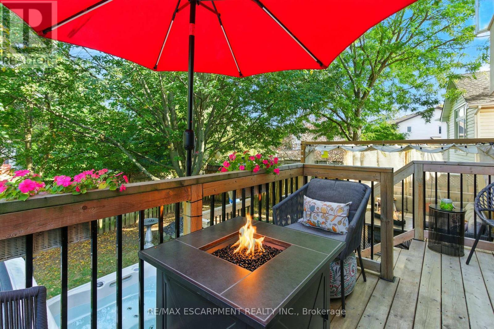 36 Pinecreek Road, Hamilton, ON - Outdoor With Deck Patio Veranda With Exterior