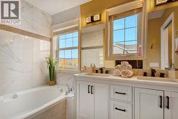 As well as a soaker tub -