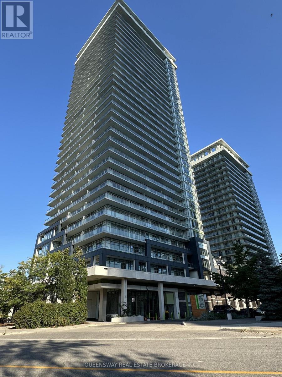 2104 - 360 Square One Drive, Mississauga, ON - Outdoor With Balcony With Facade