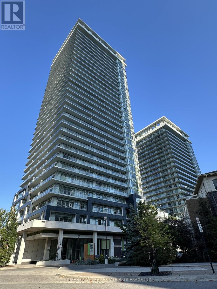 2104 - 360 Square One Drive, Mississauga, ON - Outdoor With Balcony With Facade