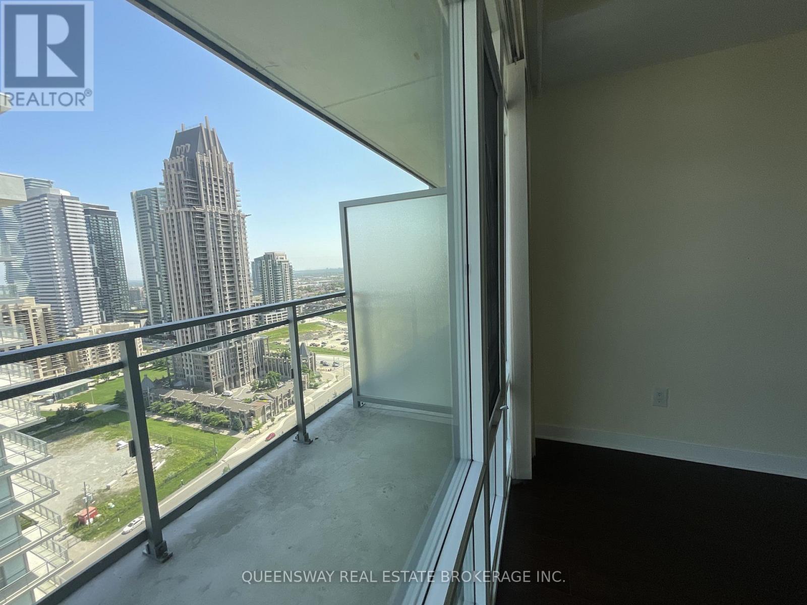 2104 - 360 Square One Drive, Mississauga, ON - Outdoor With Balcony With View