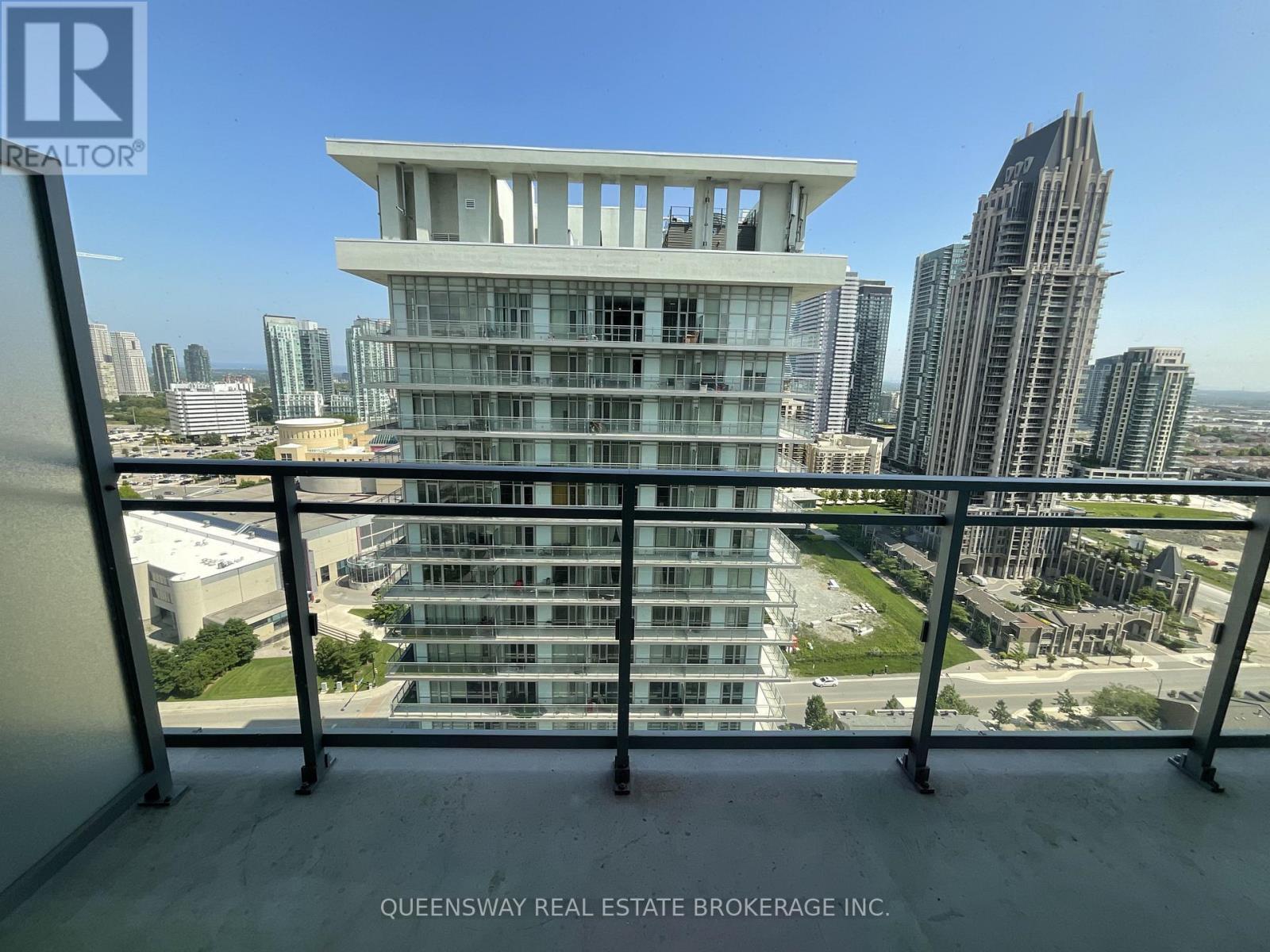 2104 - 360 Square One Drive, Mississauga, ON - Outdoor With Balcony