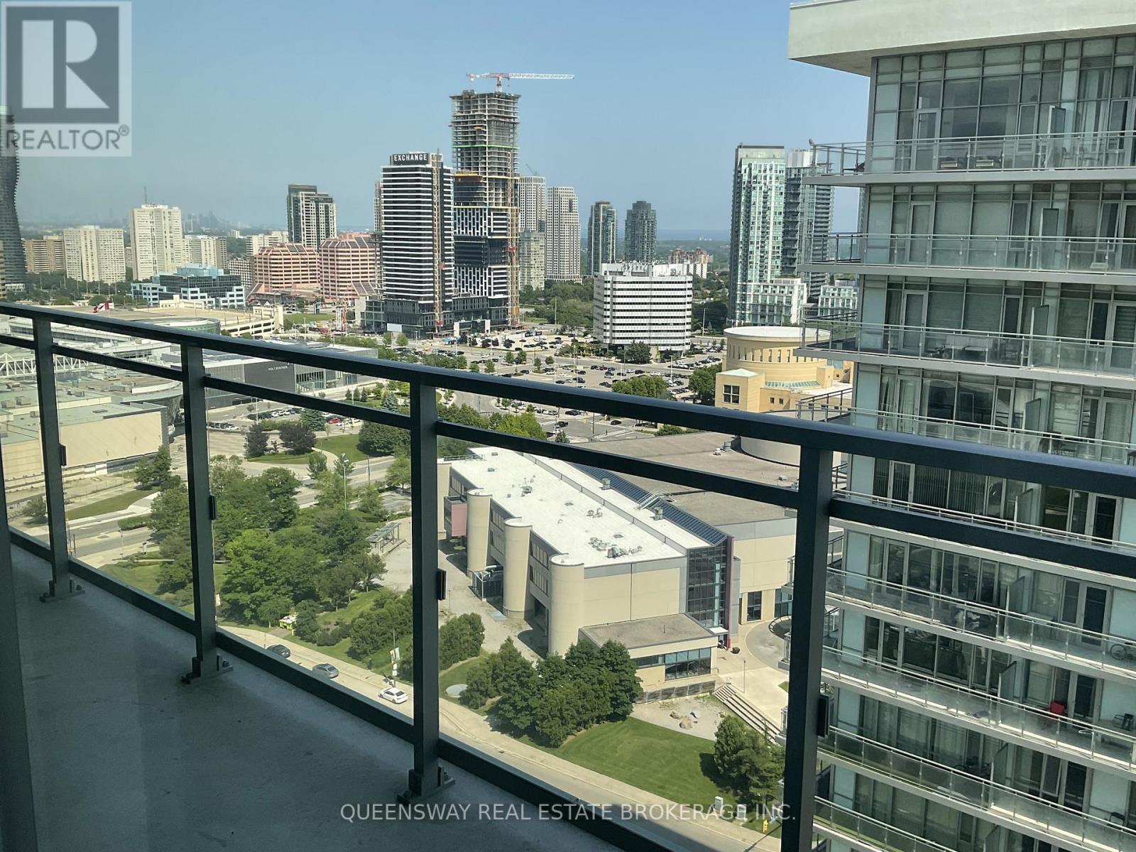 2104 - 360 Square One Drive, Mississauga, ON - Outdoor With Balcony