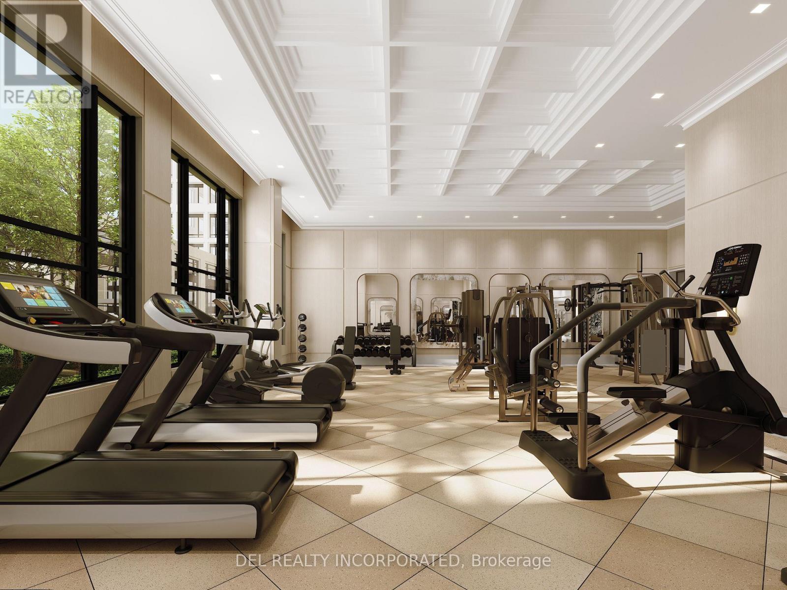 305 - 259 The Kingsway, Toronto, ON - Indoor Photo Showing Gym Room