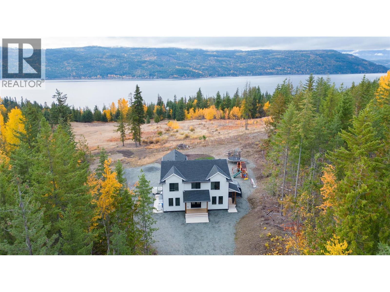 2270 Lions Ridge Road, Celista, BC - Outdoor With Body Of Water With View