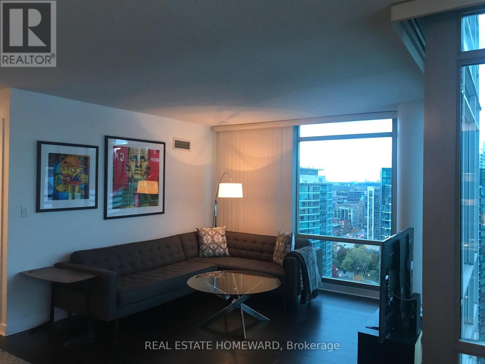 3312 - 81 Navy Wharf Court, Toronto, ON - Indoor Photo Showing Living Room