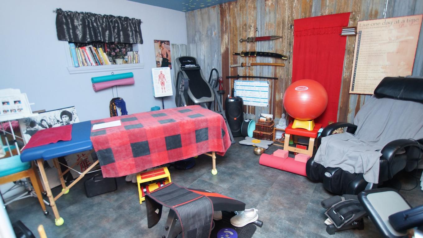 Salle d'exercice - 489 Rg St-Louis, Sainte-Béatrix, QC - Indoor Photo Showing Bedroom