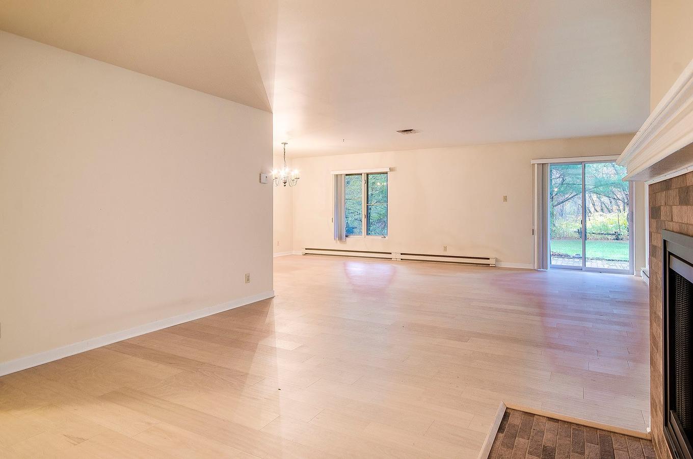 Living room - A-2-911 Rue Principale, Cowansville, QC - Indoor Photo Showing Other Room With Fireplace