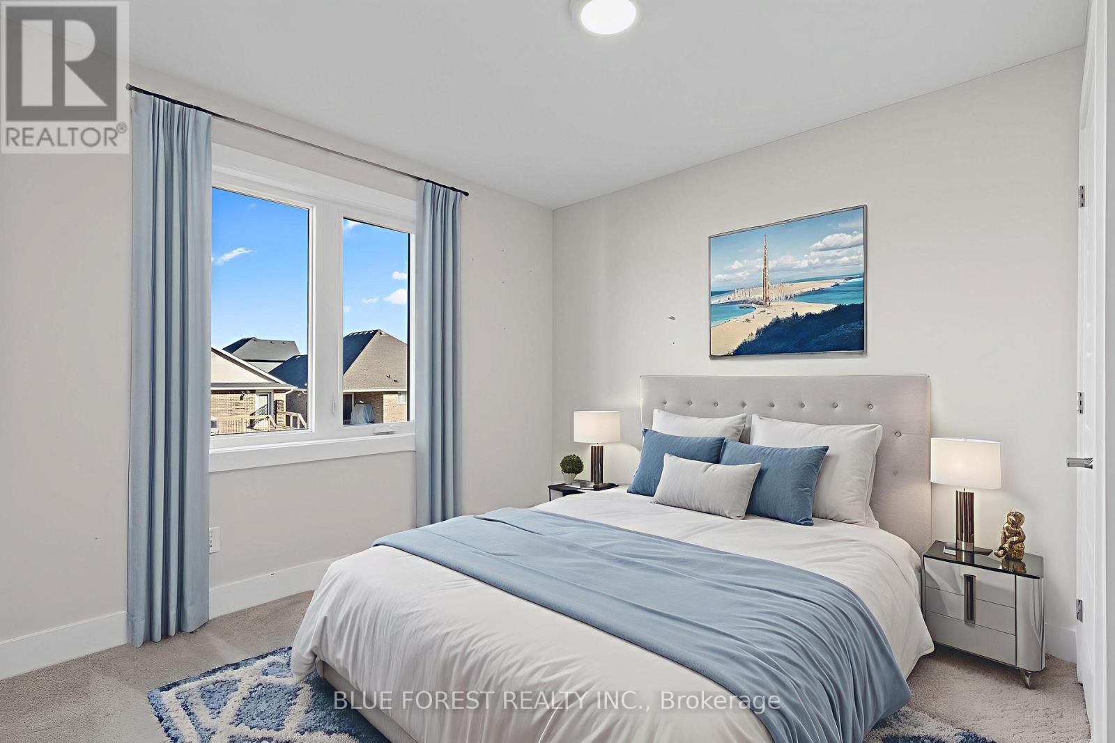 Virtually Staged Photo - 85 Acorn Trail, St. Thomas, ON - Indoor Photo Showing Bedroom