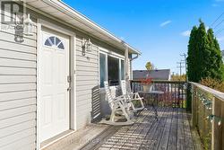 Front Deck and Front Door -