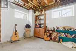 rec room basement -