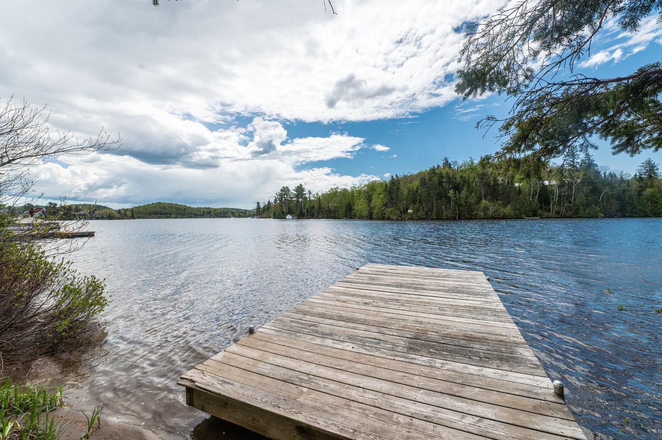 Waterfront - 15 Rue Ekers, Sainte-Agathe-Des-Monts, QC - Outdoor With Body Of Water With View