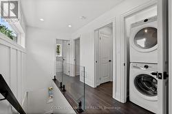 Hallway on the Second Floor with Laundry. -