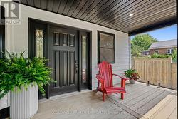 Relaxing Front Porch. -