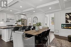 Dining Room looking into the Kitchen. -