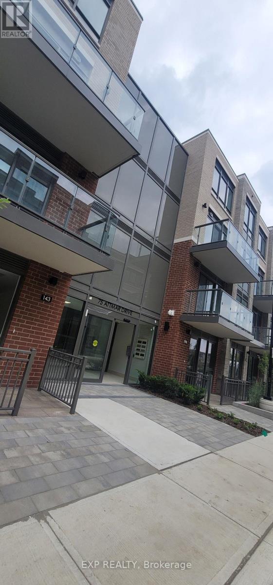 242 - 75 Attmar Drive W, Brampton, ON - Outdoor With Balcony