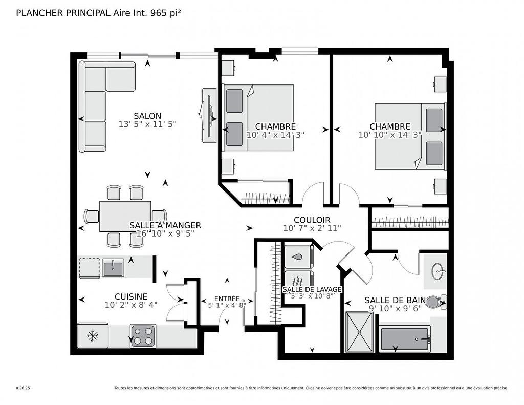Plan (croquis) - 603-755 Rue De La Noue, Montréal (Verdun/Île-Des-Soeurs), QC - Other