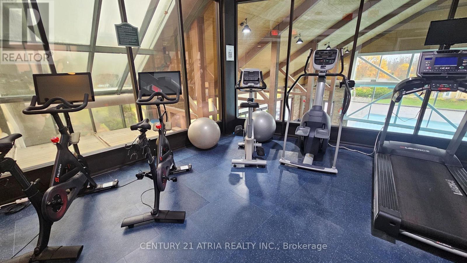 2074/75 - 90 Highlands Drive, Oro-Medonte, ON - Indoor Photo Showing Gym Room