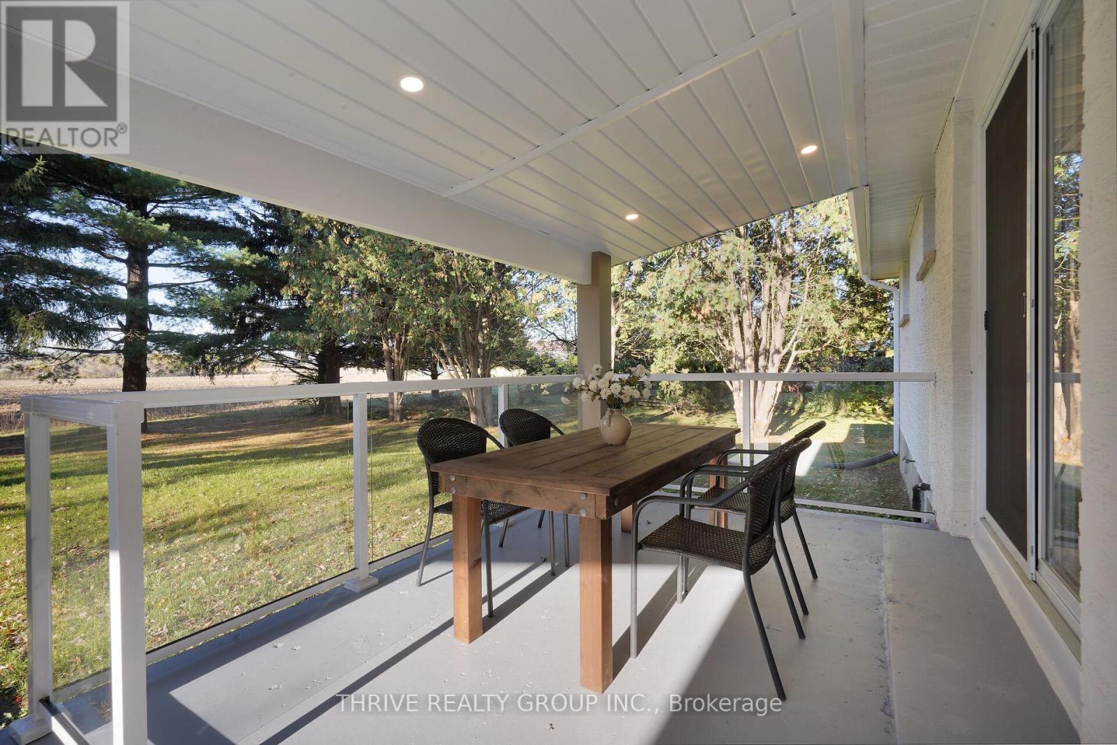 22639 Troops Road, Strathroy-Caradoc (Mount Brydges), ON - Outdoor With Deck Patio Veranda