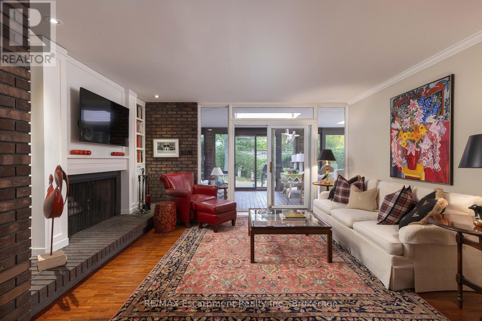 1168 Carey Road, Oakville (Mo Morrison), ON - Indoor Photo Showing Other Room With Fireplace