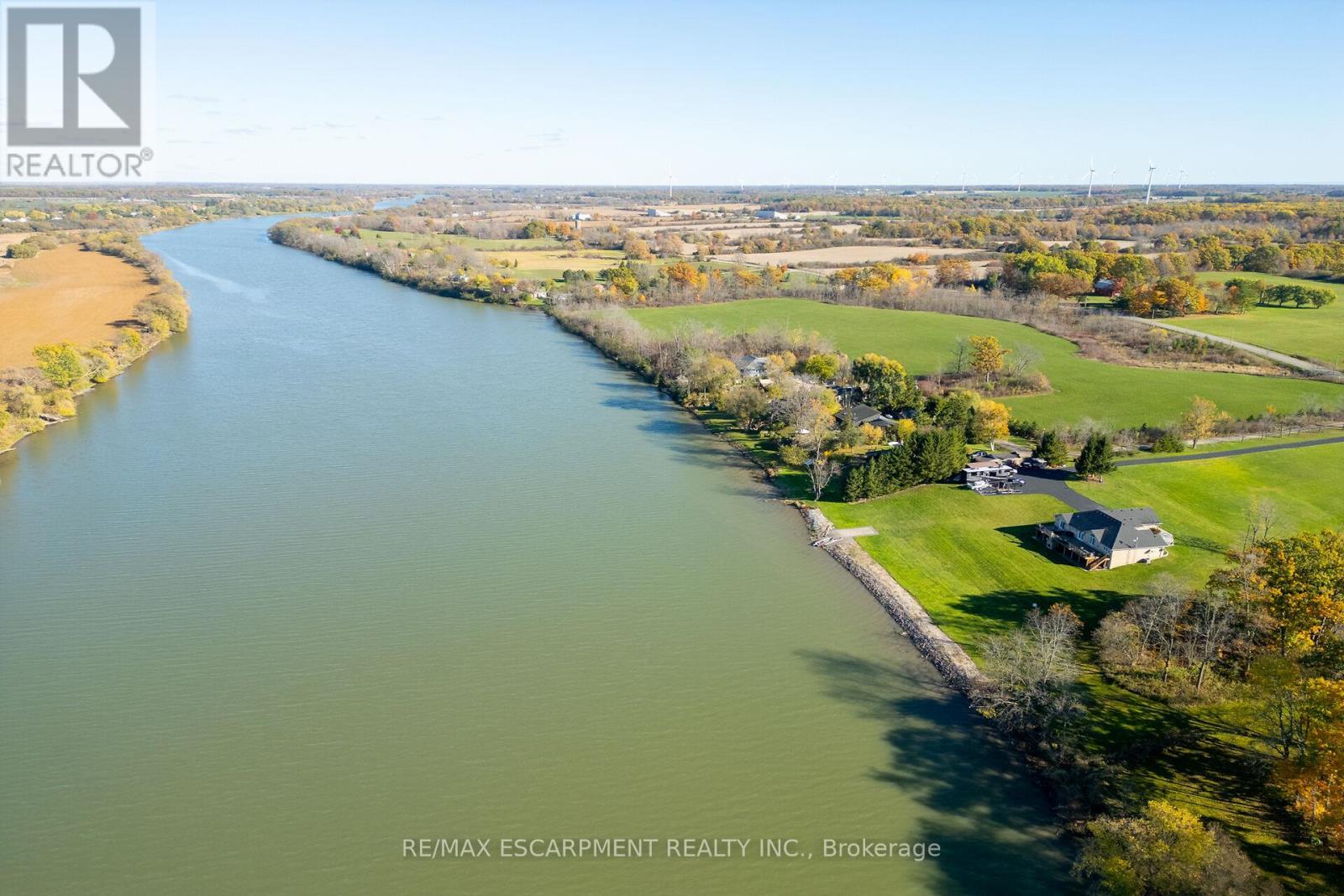 1140 River Road, Haldimand, ON - Outdoor With Body Of Water With View