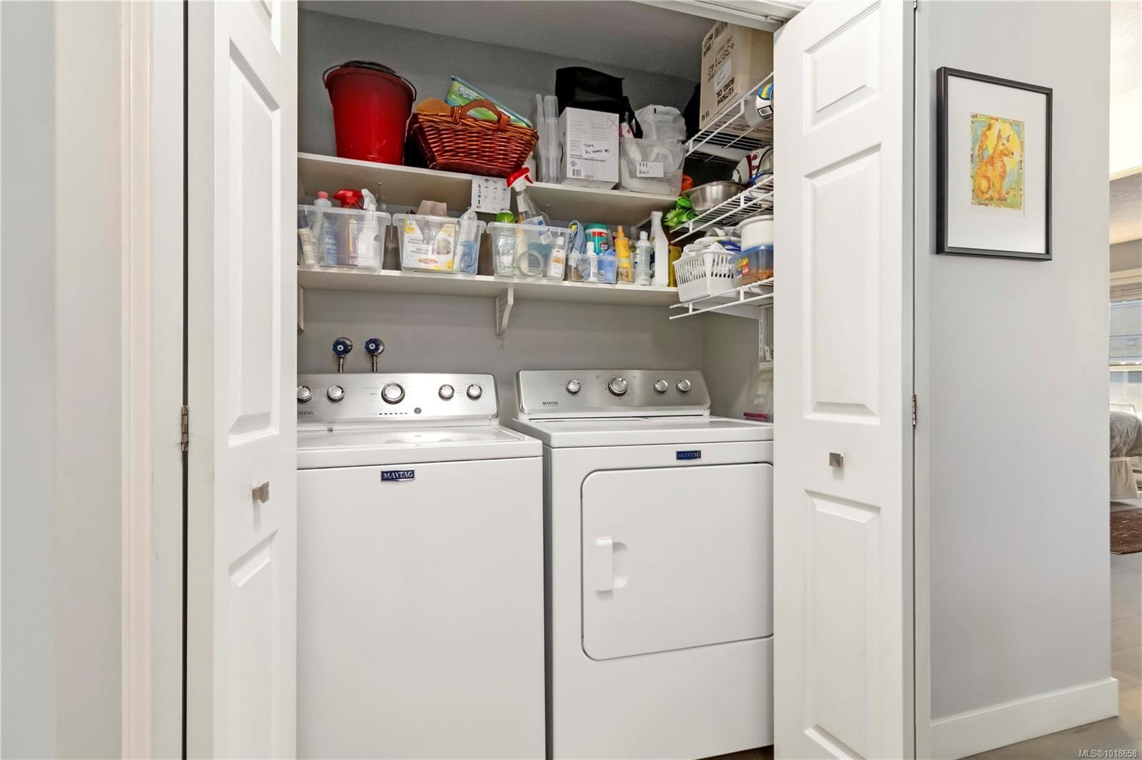 203-9945 Fifth St, Sidney, BC - Indoor Photo Showing Laundry Room
